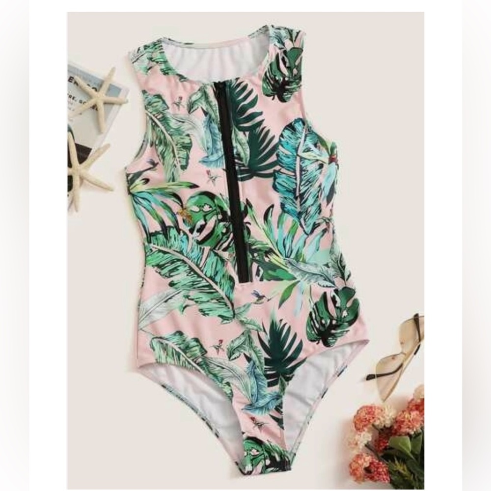 Scuba Style One-Piece Swimsuit